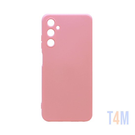 Funda de Silicona con Marco de Cámara para Samsung Galaxy A05S Rosa